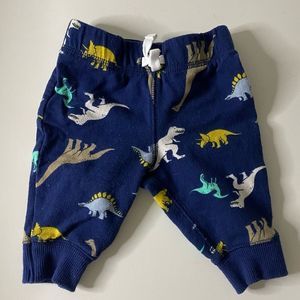 🌵 Bundle to save 3/$10  Carters Baby Boy Dinosaur Print Pants 3 Months